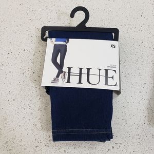 Hue denim leggings full length xs nwt